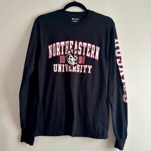 Champion Northeastern University Long Sleeve Tee